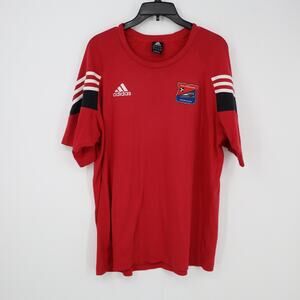 Spielvereinigung SpVgg Unterhaching Adidas Red Football Men Shirt UK 42 44 2003